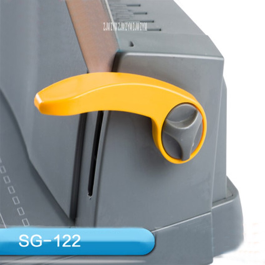 SG-CB122 Manual A4 Paper Punch Paper Puncher Binder Punch Wire Binding Machine Paper Cutter Decorative Hole Punch 21 Holes