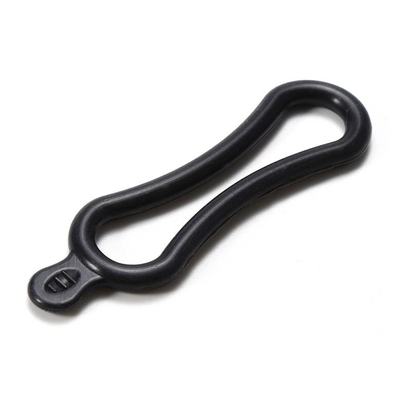 Neueste Silikon Gummi 2Stck Fahrrad Licht Halfter Fahrrad Lenker Befestigung Ring Gummi Elastische Taschenlampe Vorne Radfahren Teil