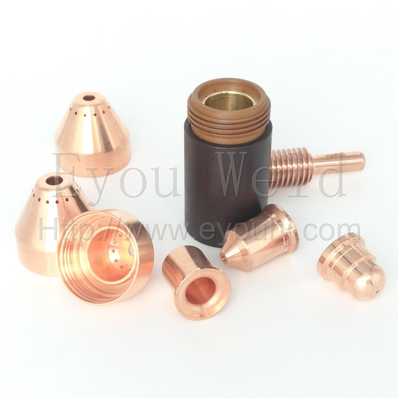 Electrode 220842 Nozzle 220816 220819 220930 220941 220990 Shield 220818 220777 [ PMX 45/65/85/105A ]Consumables for Plasma Cut