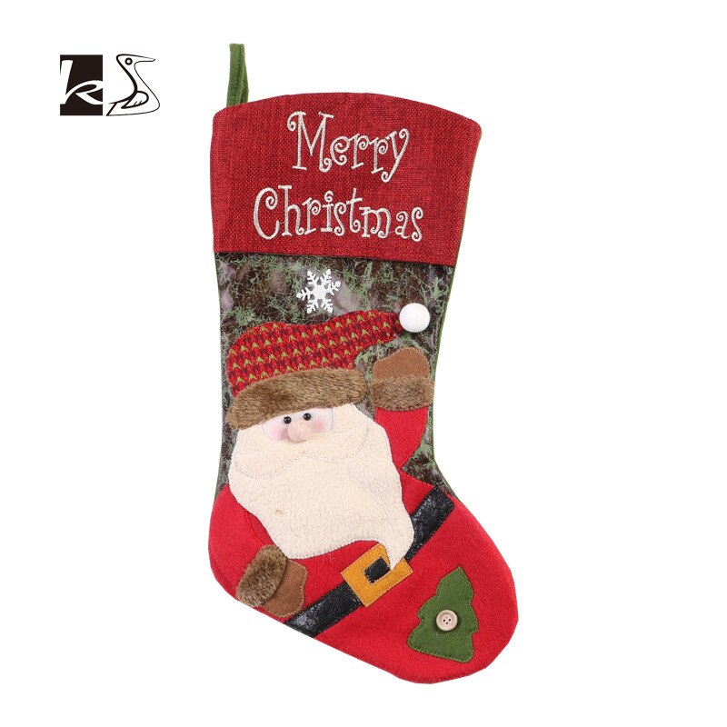 Kerst Decoratie Kerst Sokken Borduren Kerst Oude M... Grandado