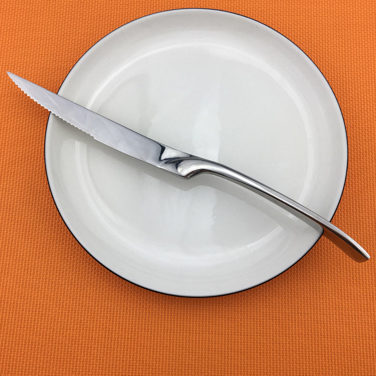 Teaspoon Fork Silverware Dinner Set Mirror Luxury Silver Cutlery 304 Stainless Steel Dinnerware Set Steak Knife Forks