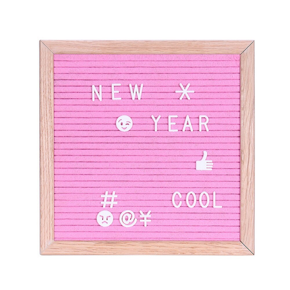 Removable Letter Board Office Changeable Message Kids Felt School Numbers English Alphabet Home Signs Display Frame
