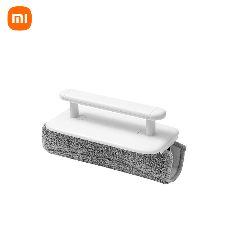 Xiaomi-cepillo de lavado de ventanas, herramienta de limpieza de ranuras de ventanas, Herramientas de limpieza de pistas de puerta corredera, limpiador de hendiduras de mano: Negro
