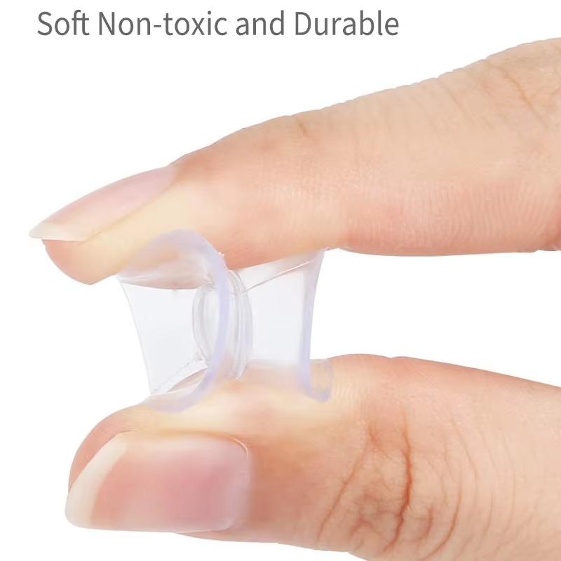 30/5 Uds ventosa de doble cara-almohadillas de ventosa para vidrio plástico acuario tubo de oxígeno DIY soporte de jabón accesorios 20/30/35mm
