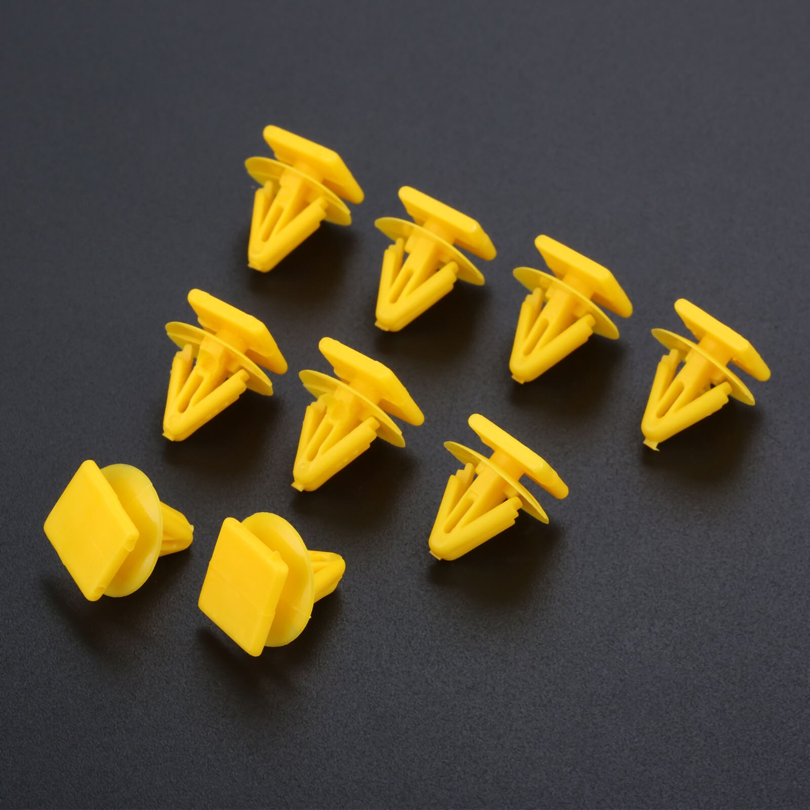 50Pcs Car Door Plank Fastener Plastic Rivet Fixed Clamp Interior Trim Panel Clips Auto Fasteners Retainer For Hyundai 11mm Hole
