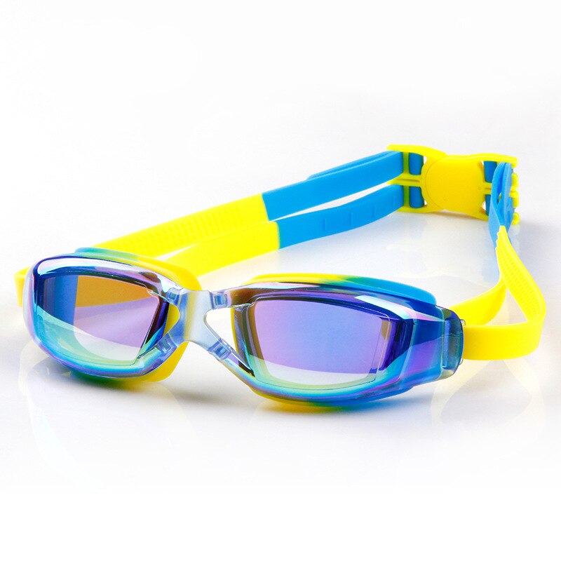 Gafas de natación para niños niñas piscina para niños gafas Anti niebla impermeables adecuadas para 5-13 años viejo
