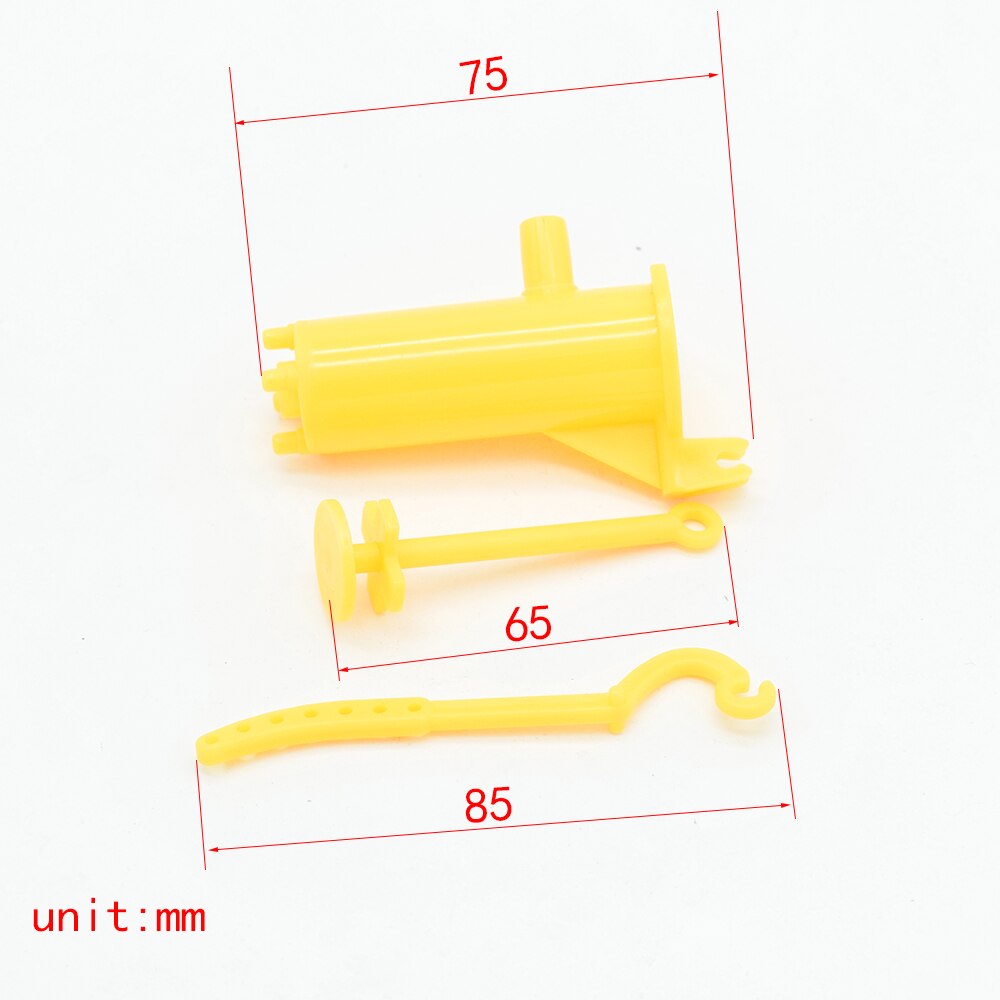 1/10set 105x80mm Mechanical Water Press Kit dron rc car plane robot kids toys for boys diy baby accessories montessori juguetes