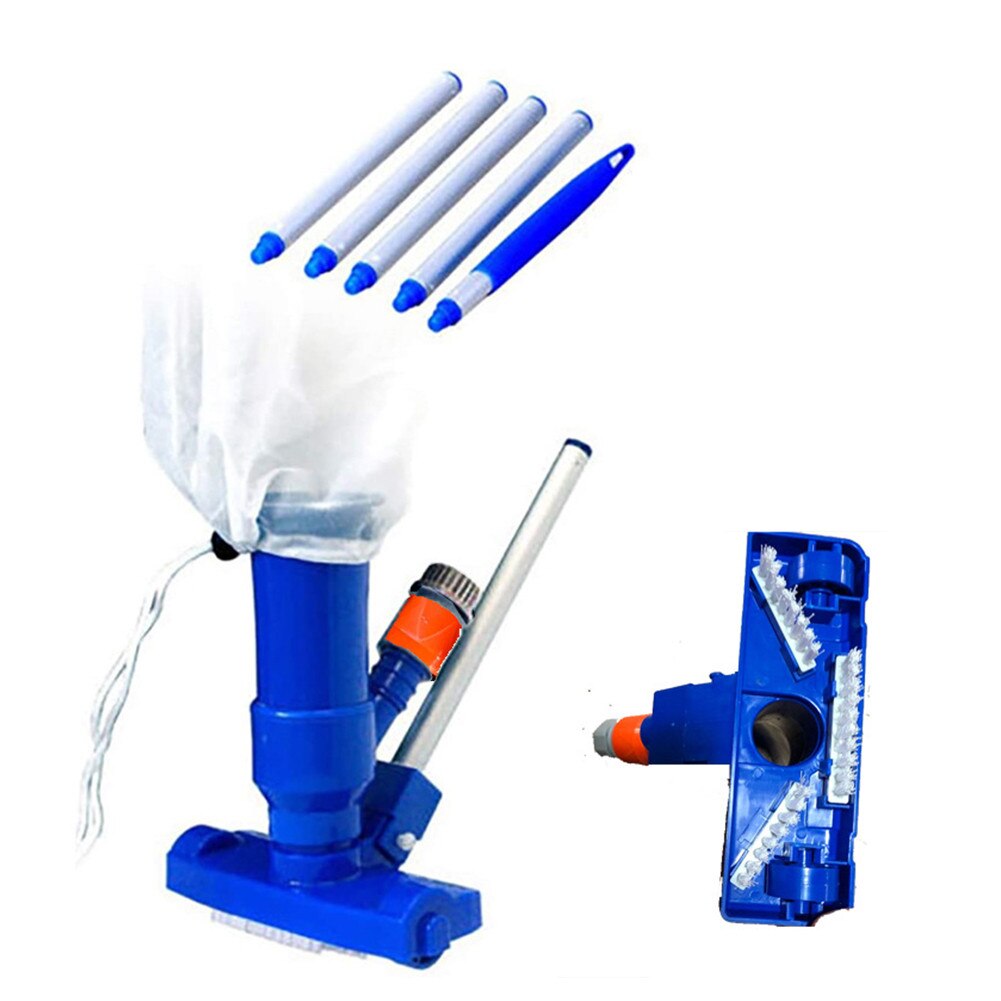 Swimming Pool Vacuum Head Brush Cleaner Transparent Manual Floating Objects Suction Machine Cleaning And Maintenance Tools: B