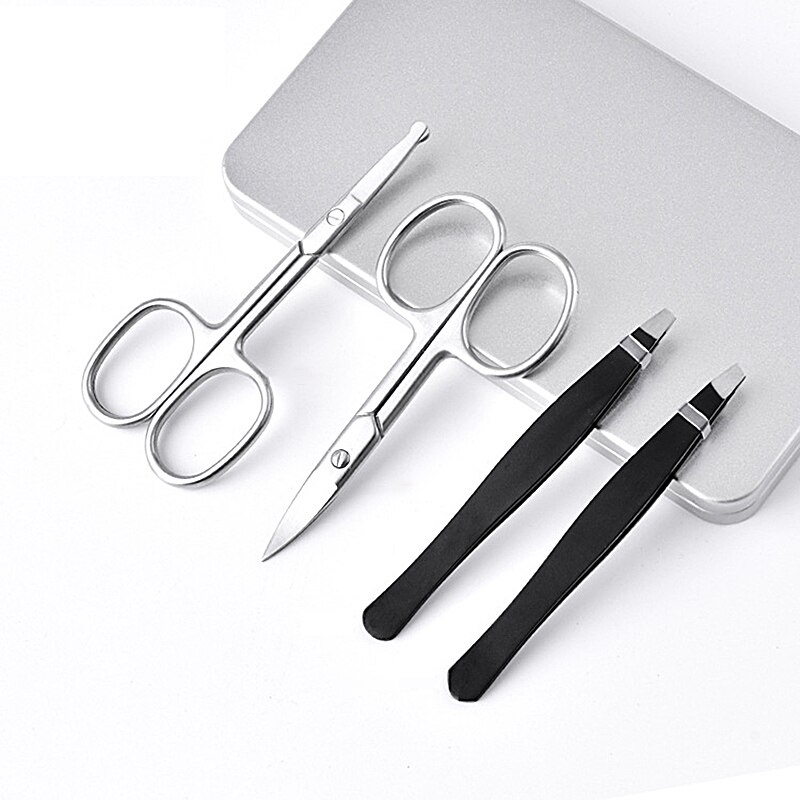 Schaar Make-Up Schaar Kleine Schaar Wenkbrauw Clip Wenkbrauw Mes Neus Haar Gesneden Wenkbrauw Schaar Wenkbrauw Schaar Set Tool