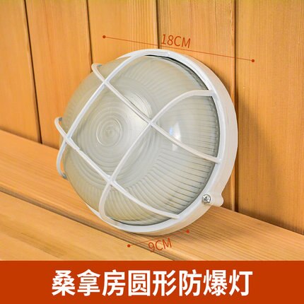 Premium Classic Grid Bulkhead Wall/Trans Globe Light/Ceiling,Suitable For Outdoor/Sauna Room/Storehouse Use - Oval - 8 inches