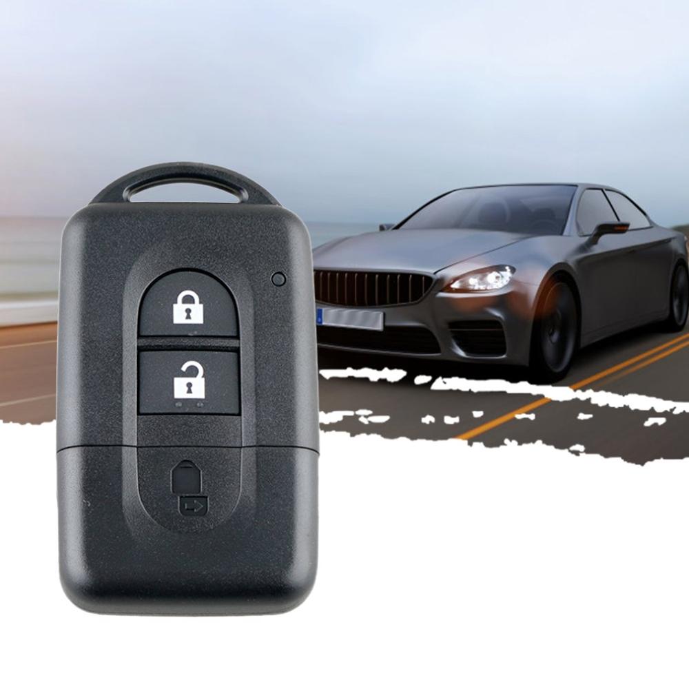 Mini Car Remote Key Case Remote Key Fob Smart Case Black Plastic Key Case Voor Nissan Qashqai X-trail Micra Note Pathfinder
