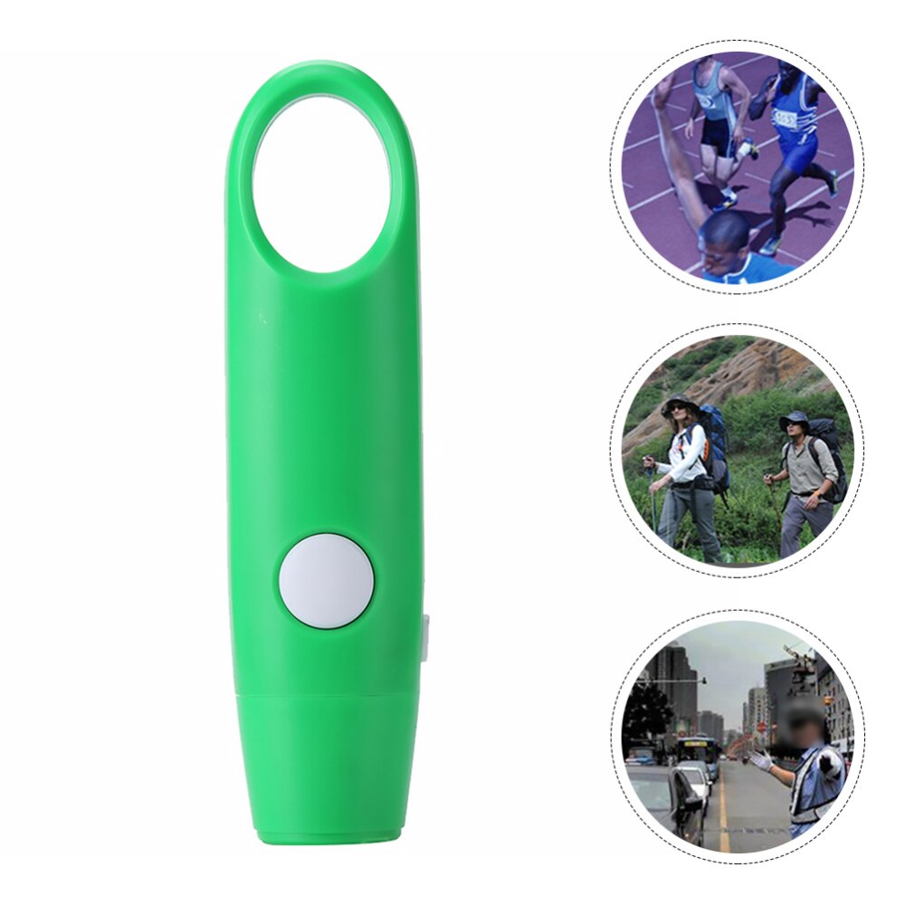 1pc Electronic Whistle Handheld Whistle Emergency Survival Sports Whistle: Green