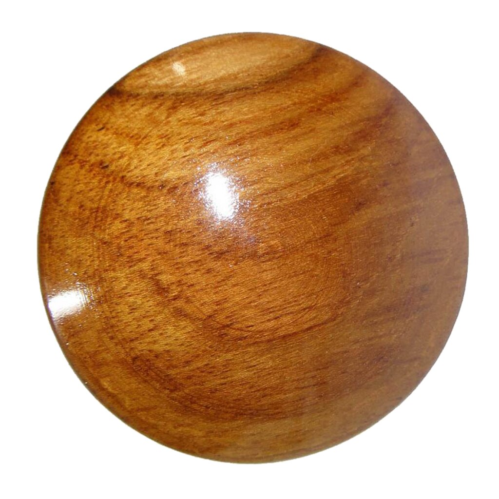 Bådrat centerhætte og teak træflade diameter : 2-5/8 "