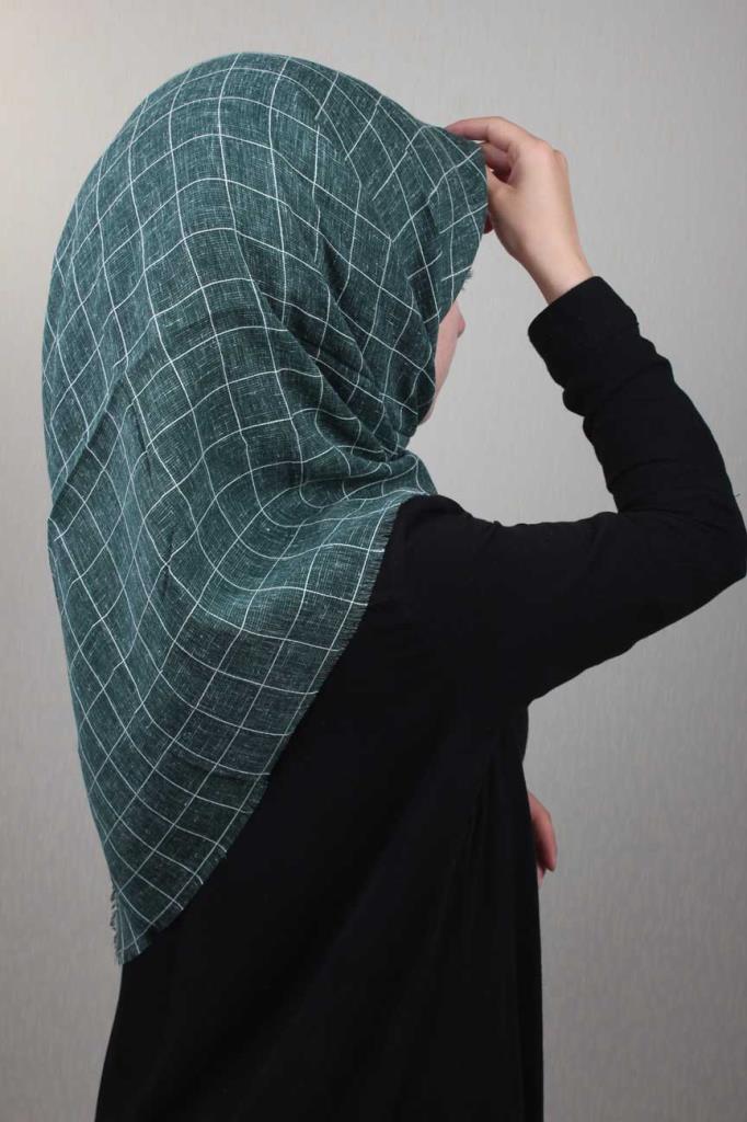 Poloİst Gedessineerde München Linnen SCARF-DESEN-02-RENK-24