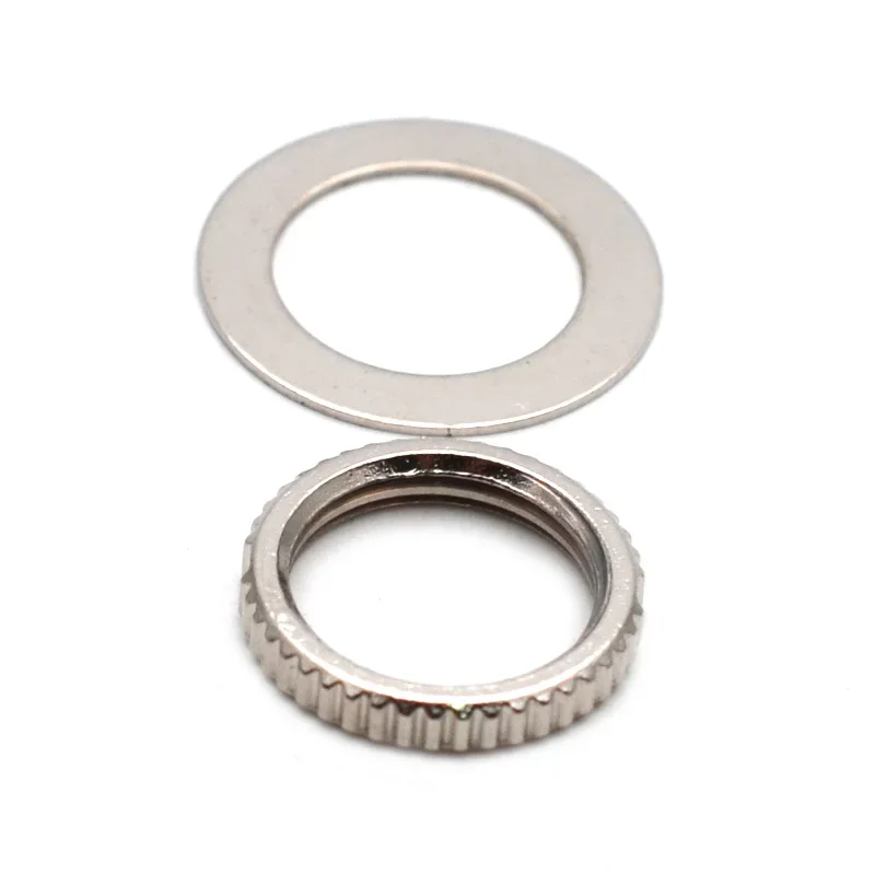 6 Sets Thread M12 Toggle Switch Nut Washer Pickup Selector Switch Nut Gasket For Electric Guitar Accessories: Red