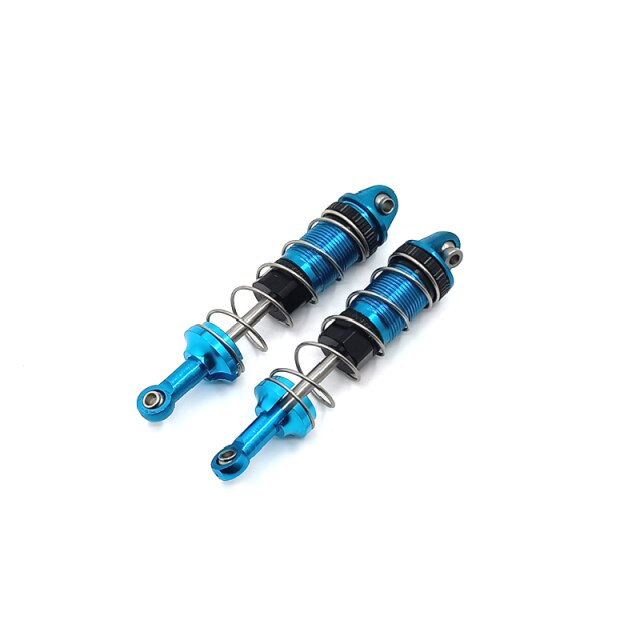 Einstellbare Öl Alle Metall Stoßdämpfer Dämpfer für Wltoys 12428 12423 12429 FY03 1/12 RC Auto Upgrades Teile: blue 02