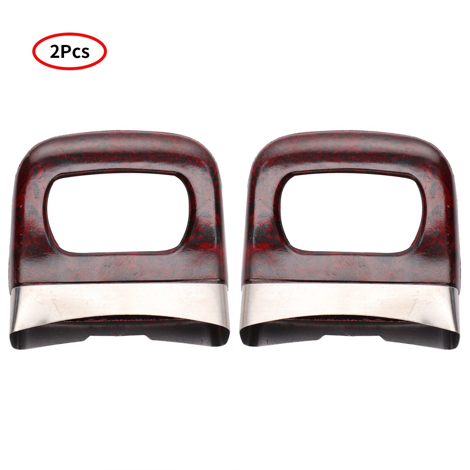 2 Steamer Pots Knobs Stainless Steel Bakelite Pan Handles Reusable Cookware Grips Kitchen Cooking Pot Pan Short Side Knob Handle: Red