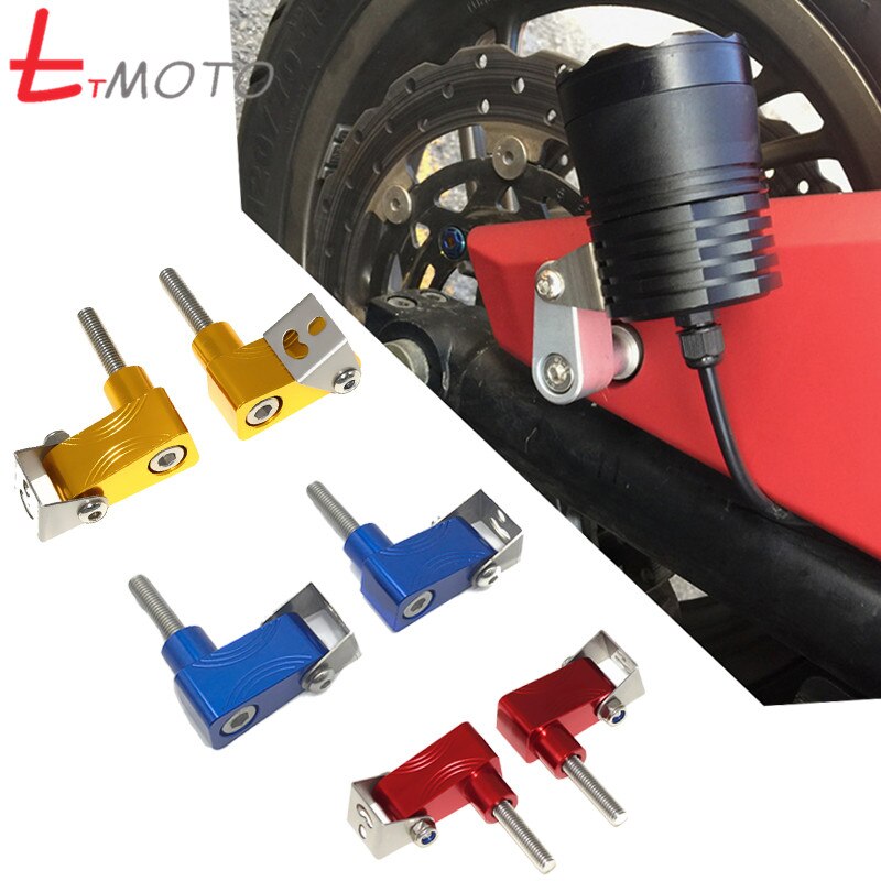 passer til ducati monster 656 796 797 821 795 1200 diavel 899 959 universell motorsykkel pære monteringsbrakett tilbehør