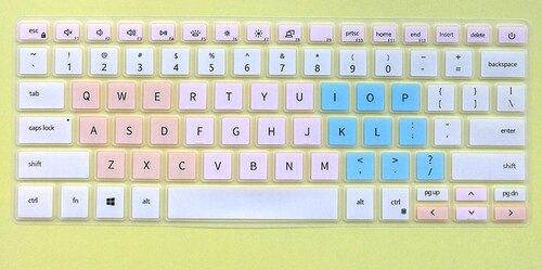 Keyboard Cover Protector Skin For Dell Latitude 3410 Notebook Keyboard Film Protection Film Computer Key Pad 14 Inch Laptop: type12