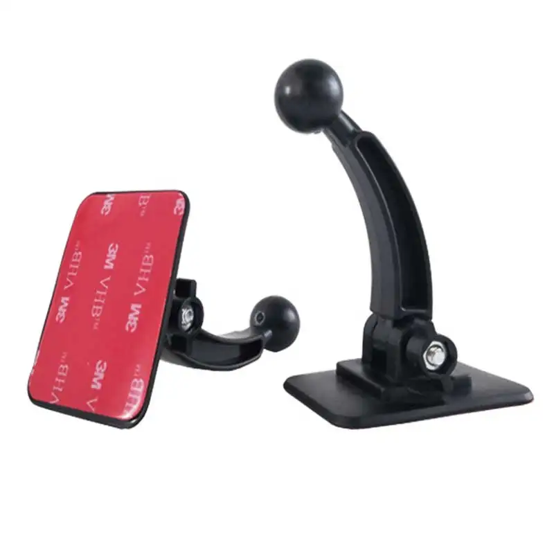 17mm Głowica kulowa Uchwyt samochodowy na telefon Podstawa do automatycznej deski rozdzielczej Uchwyt na telefon komórkowy Samochodowy uchwyt na telefon komórkowy Podstawa Stojak na telefon Akcesoria: Black