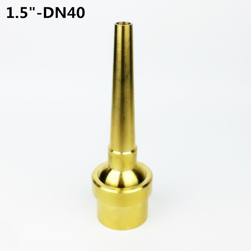 1/2" 3/4" 1" Copper Brass Jet Straight Adjustable Fountain Water Spray Nozzles Fountain Pool Nozzles: DN40