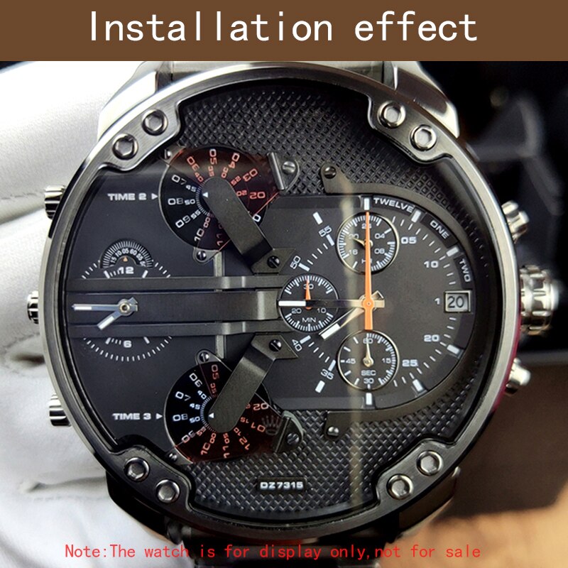 Watch crystal For Diesel DZ 7264 7258 7259 7270 7331 7370 Mineral glass Replacement repair parts