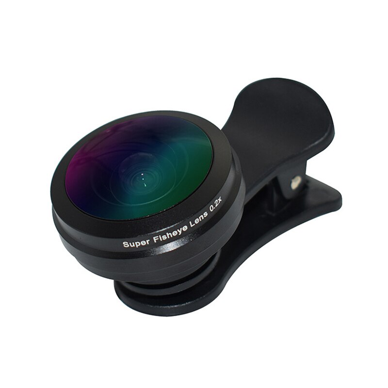 Telefoon Lens Volledige Sn Fisheye Lens Hd 200 ° Volledige Sn Geen Vignettering Fisheye Universele Mobiele Telefoon Lens