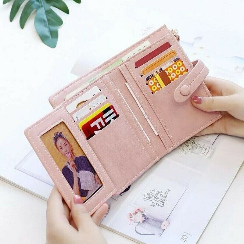 Vrouwen Lady Clutch Pu Lederen Portemonnee Lange Kaarthouder Phone Bag Case Purse Bag Beige Bruin Groen Roze Blauw