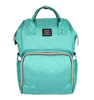 Land Update Mummie Moederschap Napyy Tas Grote Capaciteit Baby Tas Rugzak Desiger Verpleging Zak Voor Babyverzorging: green