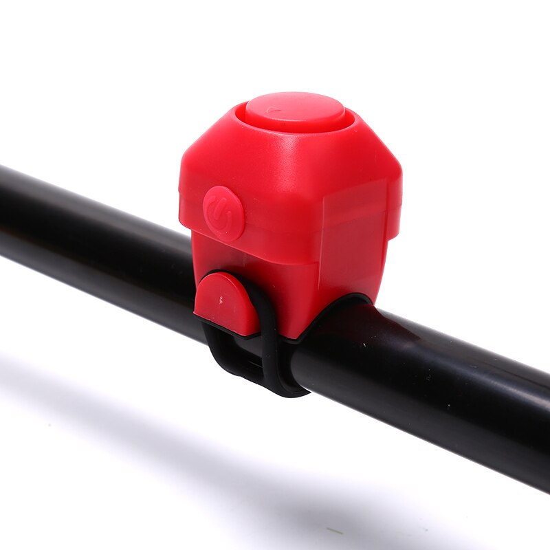 Fiets elektronische luide claxon 130 db waarschuwingsveiligheid elektrische bel politie sirene fiets stuur alarm bel fietsaccessoires