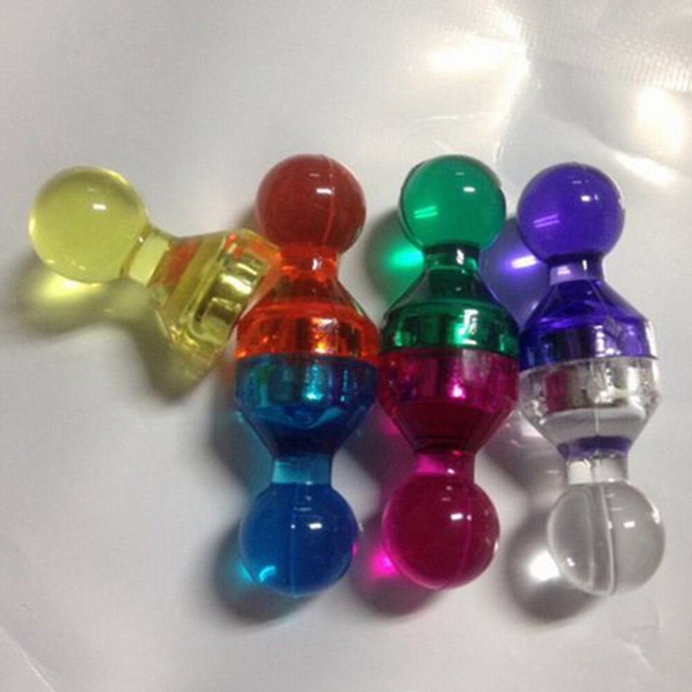 56Pcs Magnetische Punaise Transparante Kleurrijke Punaise Schilderen Punaise Voor Man Vrouw Dame (Rood, Oranje, Geel, groen, Blauw,