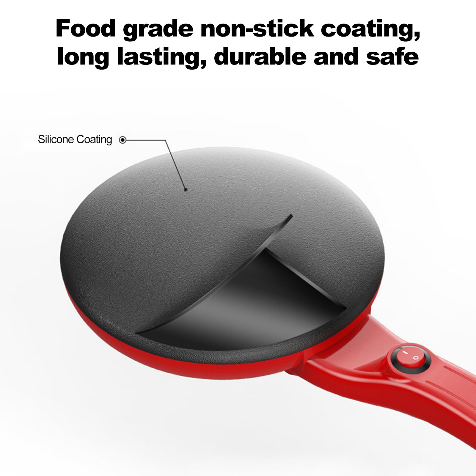 Non-stick Pancake Machine Coating Electric Crepe Pizza Maker Griddle Baking Pan Kitchen Cooking Tools Automatic Pancake Machine