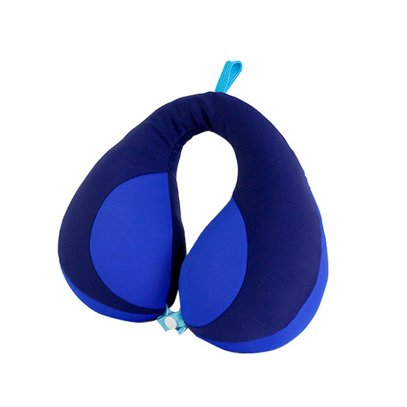 Newly Kids U Shape Pillow Head Neck Support Pillow Kids' Headrest for Travelling Napping Travel Pillow TE889: Blue
