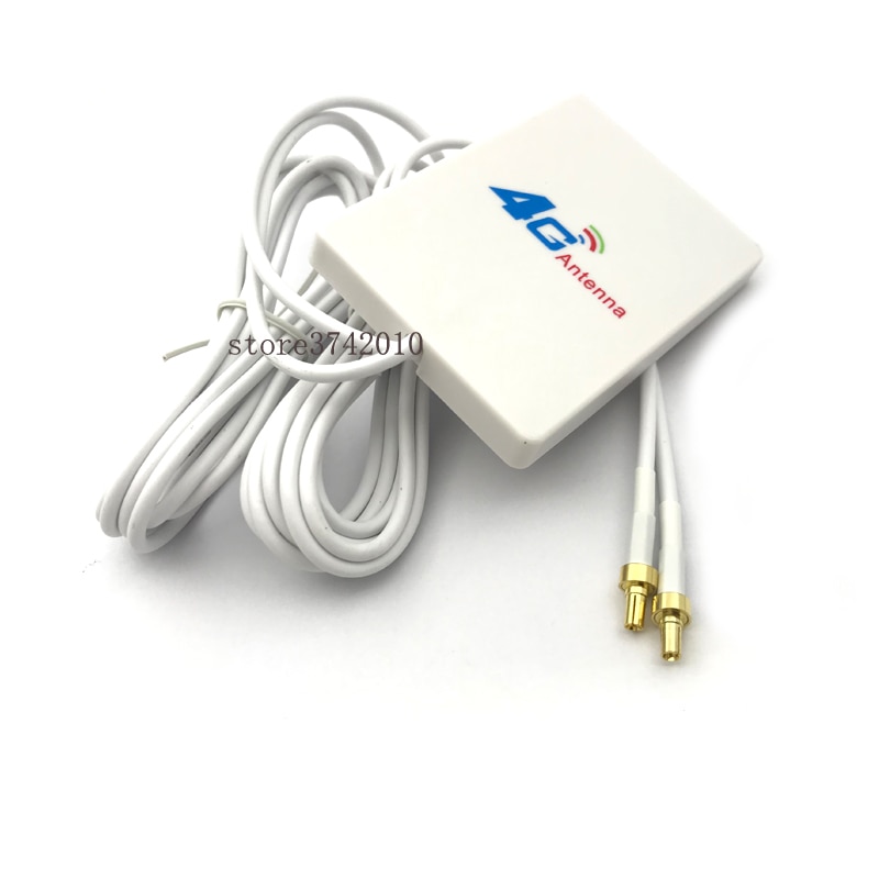 High Gain 3G 4G LTE Antenn Router Externe Anetnna TS9 CRC9 SMA MALE Connector 3M 700- 2700MHz