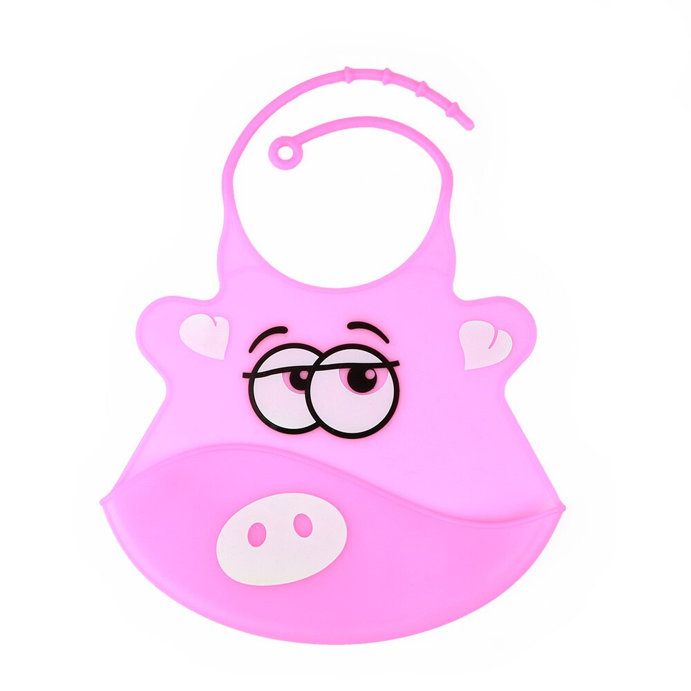 Tyry. Hu 1 Pcs Slabbers Waterdichte Siliconen Voeden Baby Speeksel Handdoek Zachte Baby Cartoon Waterdichte Speeksel Druipen Halsdoek