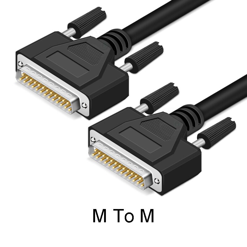 25 Pin DB25 Parallel 25-Pin Male To Male Male To Female Female To Female LPT Printer Cable Connector 0.5M-30M: M To M / 1.5m