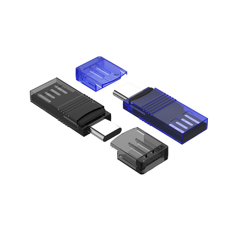 Mini TF-kaartlezer Twee-in-één TYPE-C Mobiele computer Geschikt voor Android Computer Uitbreidingsconnector High-Speed Universeel