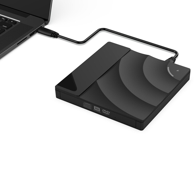 Usb 3.0 ulkoinen cd dvd asema presscd dvd poltin cd dvd soitin kannettavalle tietokoneelle mac pöytäkone mac os windows 10 / 8/7