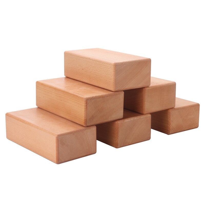 Wooden Solid Yoga Block Yoga Brick Handstand Block Yoga And Pilates Block Support Yoga Pose Essential Yoga Equipment Yoga Brick
