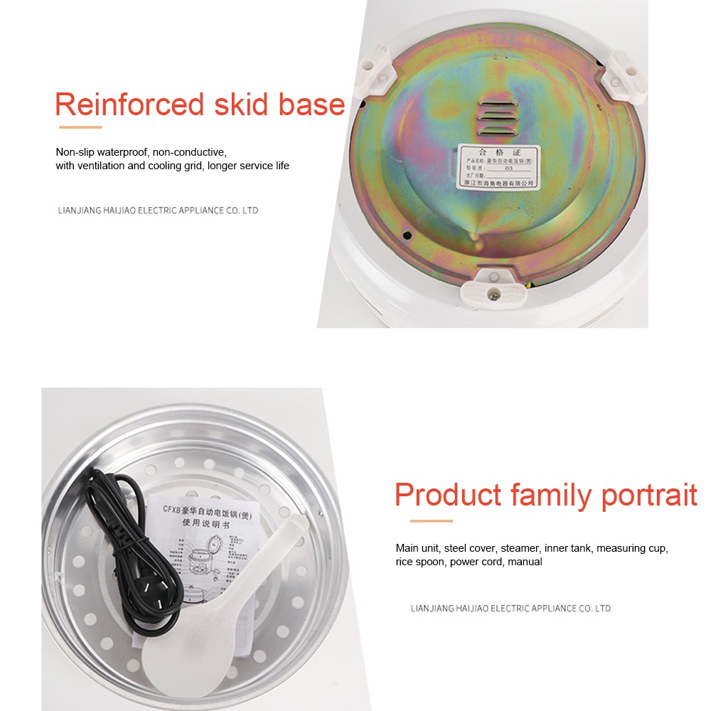 Electric Cooker Heating Lunch Box Mini Rice Cooker Meiyun 220V 1.2L Multifunctional Portable Kitchen Electronic Insulation