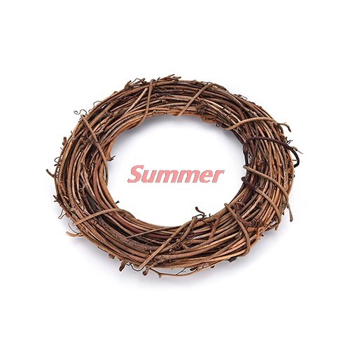 10Cm/15Cm/20Cm Bruiloft Decoratie Kerst Rotan Krans Krans Deur Opknoping Decoratie Jaar: 15cm