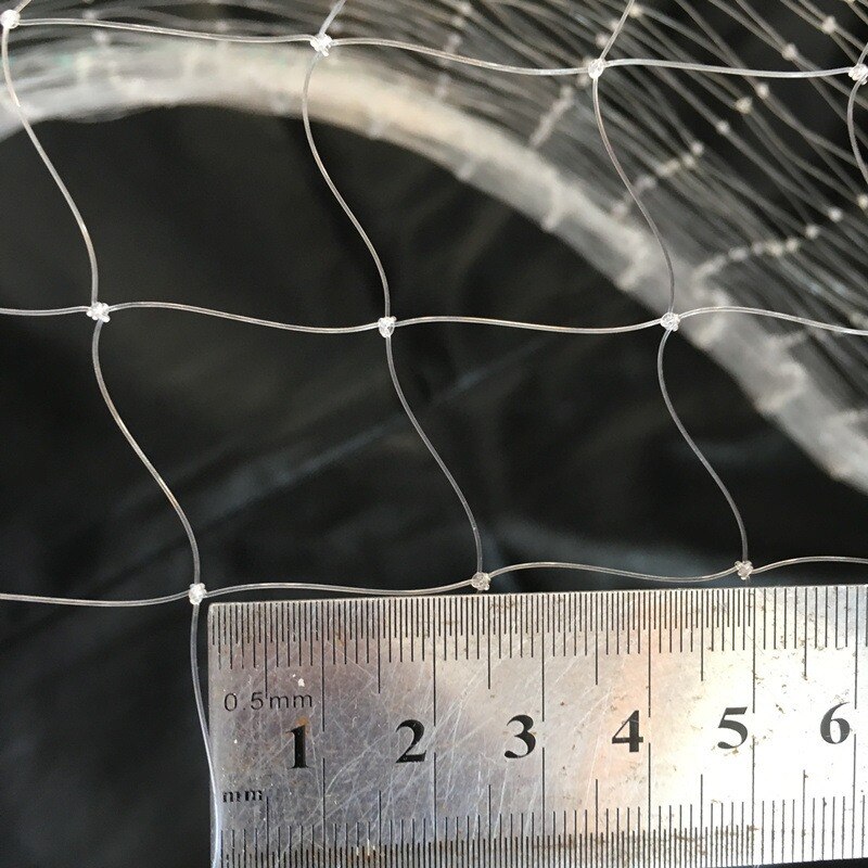 Cat Safe Net Dog Protect Net Pet Fence Anti-Fall Protective Net for Balcony Window Stairs Transparent Nylon Safe Cat Fence Mesh: mesh size 2.5cm / 3x8m