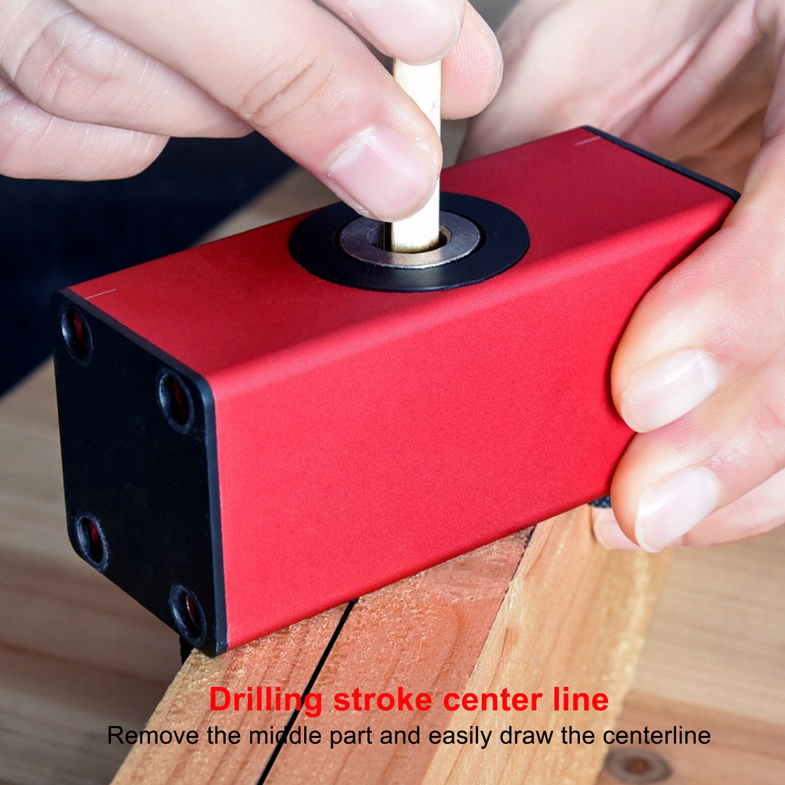 Multifunction Power Tool Metal Drills Set Carpentry Tools Woodworking Oblique Hole Locator Wood Splicing Installation Tool