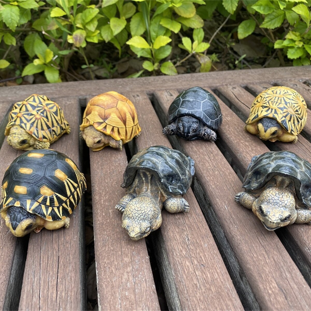 Mini Schildpad Lachen En Groeien Vet Serie Collector Realistische Decor Speelgoed Model Q Versie Geochelone Gigantea Galapagos Giant Schildpad