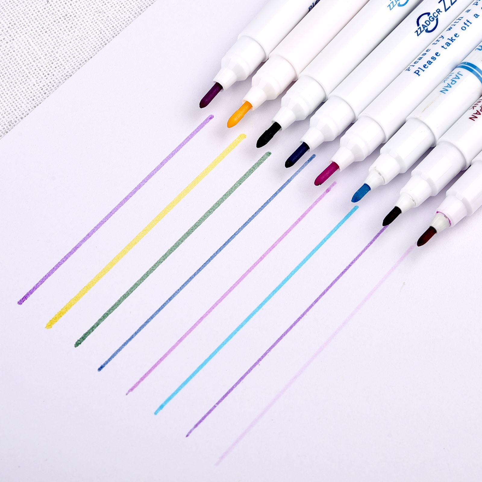 1/7pcs Ink Disappearing Fabric Marker Pen DIY Cross Stitch Water Erasable Pen Dressmaking Tailor's Pen for Quilting Sewing Tools