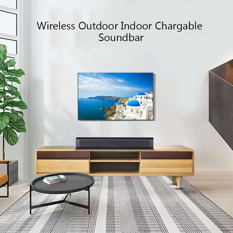 VTIN TOP Wireless Bluetooth 4.1 Speaker Outdoor Indoor Chargable Soundbar Speaker With Lound Stereo Rich Bass Party Speaker