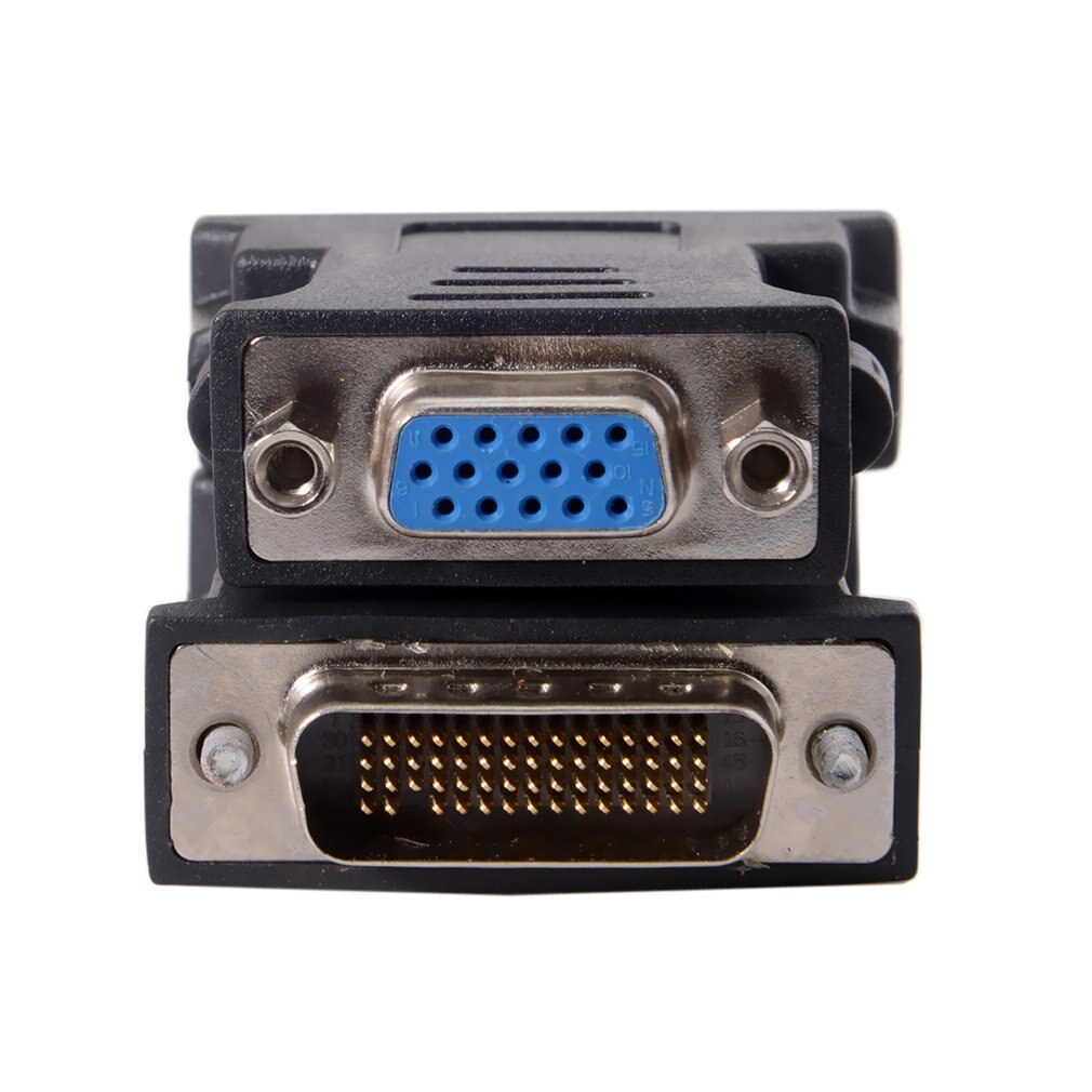 1 à 1 DMS-59 DMS59 59Pin DVI Mâle À 1 Port VGA Femelle Vidéo Y Splitter Câble COURT DMS 59Pin à VGA Câble