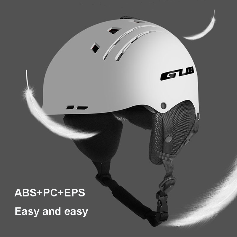 GUB adultes Portable EPS intégralement moulé thermique 10 trous Ski Snowboard casques tenue de ville équipement de sécurité 58-60 cm