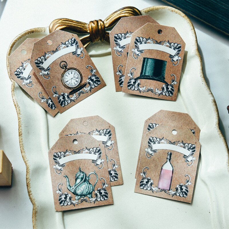 KSCRAFT Junk Journal Labels Paper Die Cuts for Scrapbooking Happy Planner/Card Making/Journaling Project