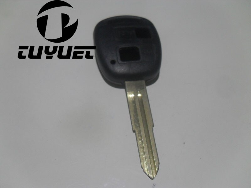 Replacement Shell Remote key Case Keyless Entry Fob 2 Button For Toyota Hiace TOY41 Blade